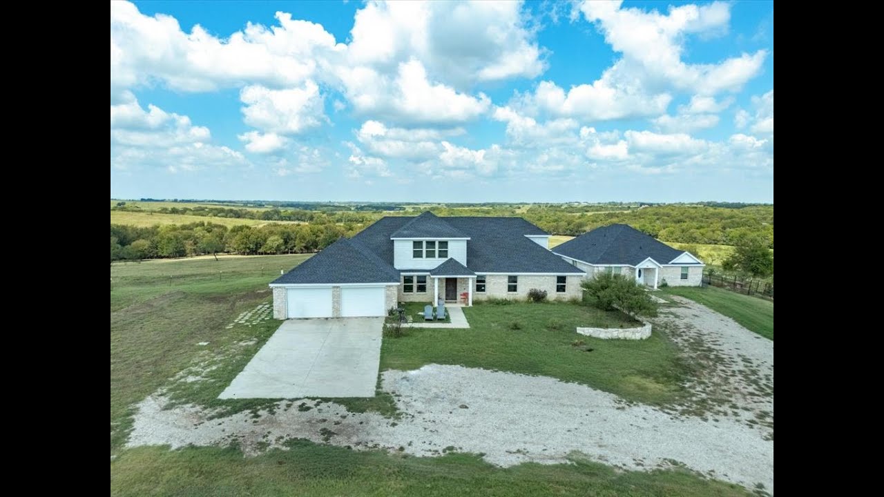 TWO Homes on 33 Acres! Rare Ennis, TX Countryside Estate Tour