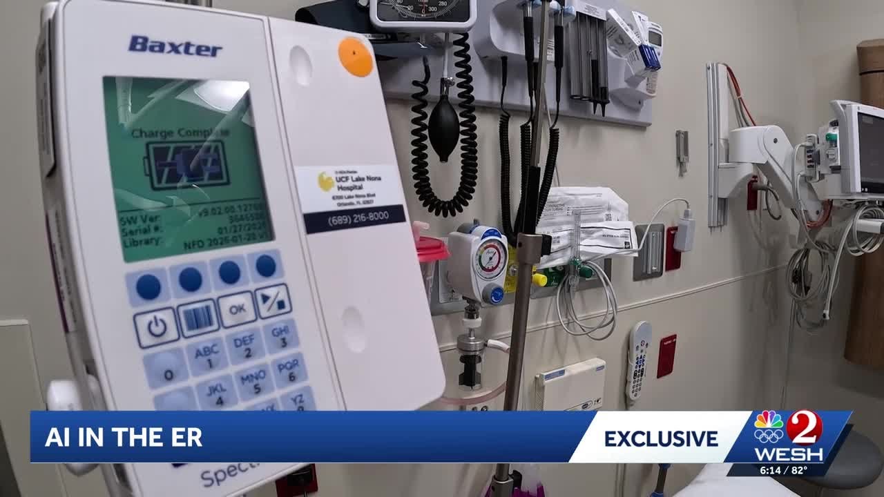 'The power of AI': Lake Nona hospital implementing AI to treat patients