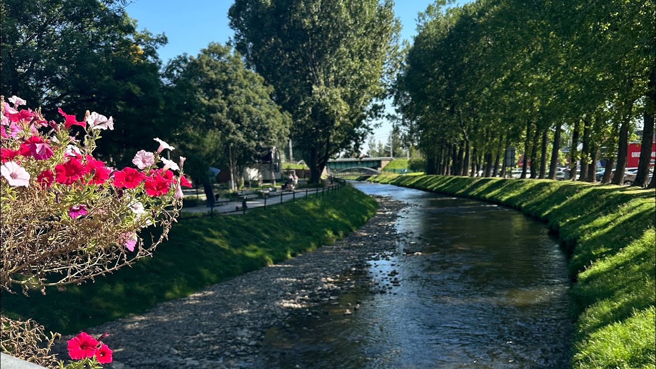 A walk around Poprad,Slovakia. September 2023