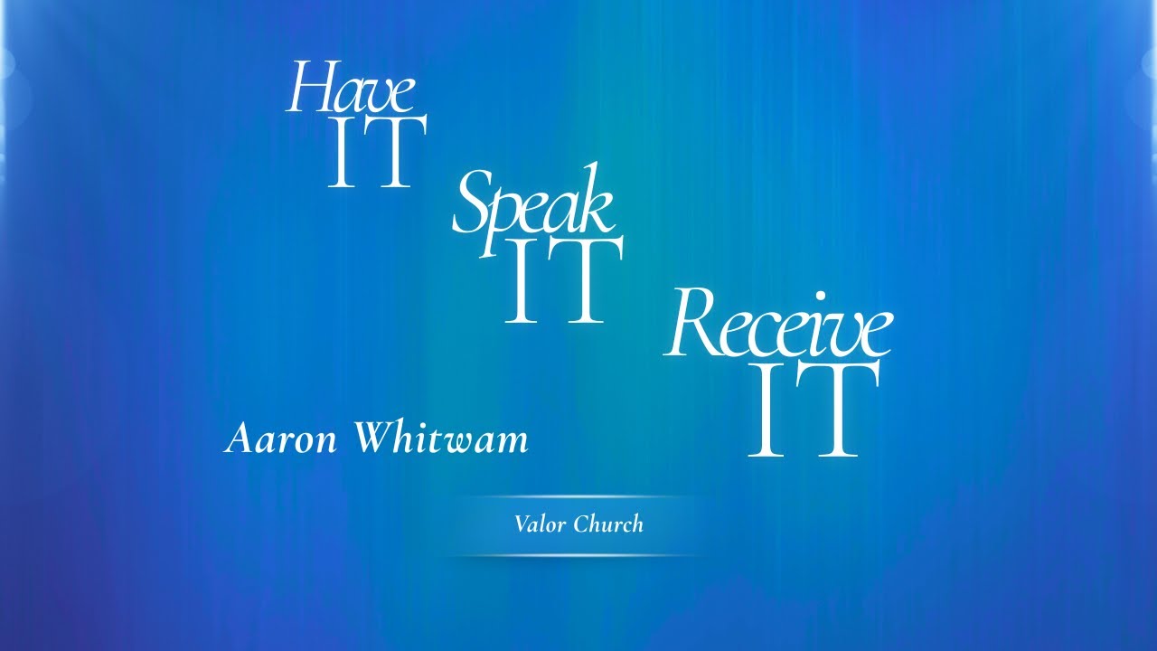 Speak It in Faith & Receive God’s Promises | The Power of Believing Prayer (Mark 11:22–25)