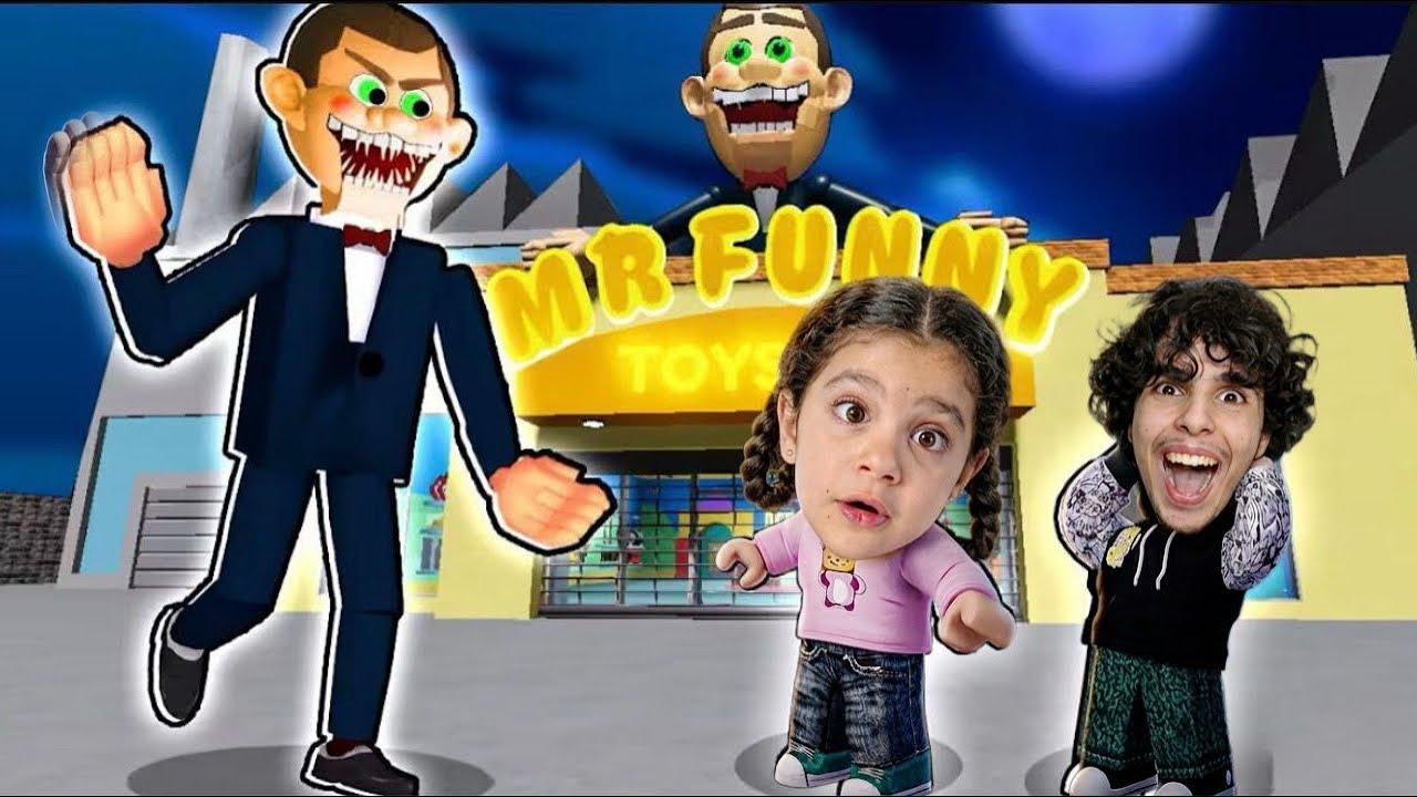 ENFERMER PAR LE PIRE JOUET DANS ROBLOX AVEC AMIRA ET SAMI ! (Escape Mr Funny's ToyShop!)