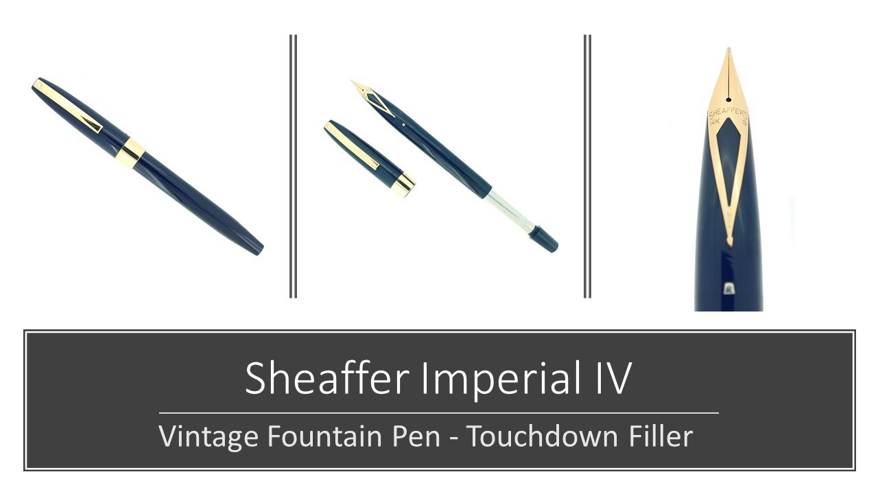 Pen Mail — винтажная перьевая ручка Sheaffer Imperial IV