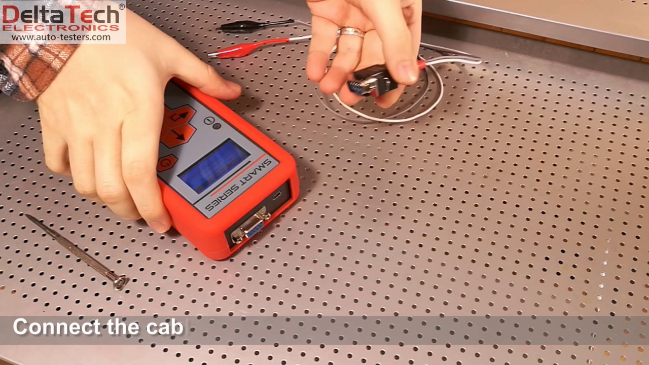 Tests Step by Step: Smart Injector Tester SIT-12 DeltaTech Electronics