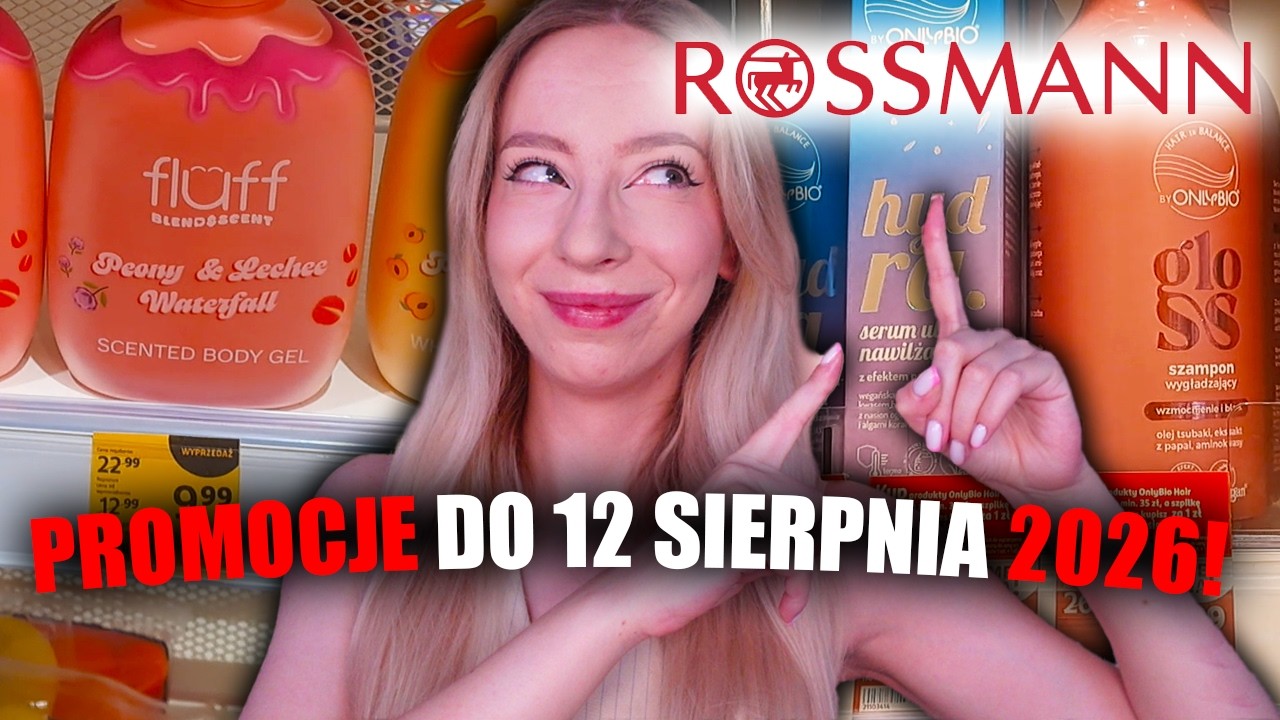 NOWA GAZETKA W ROSSMANNIE! PRZEGLĄD PROMOCJI DO 12 SIERPNIA