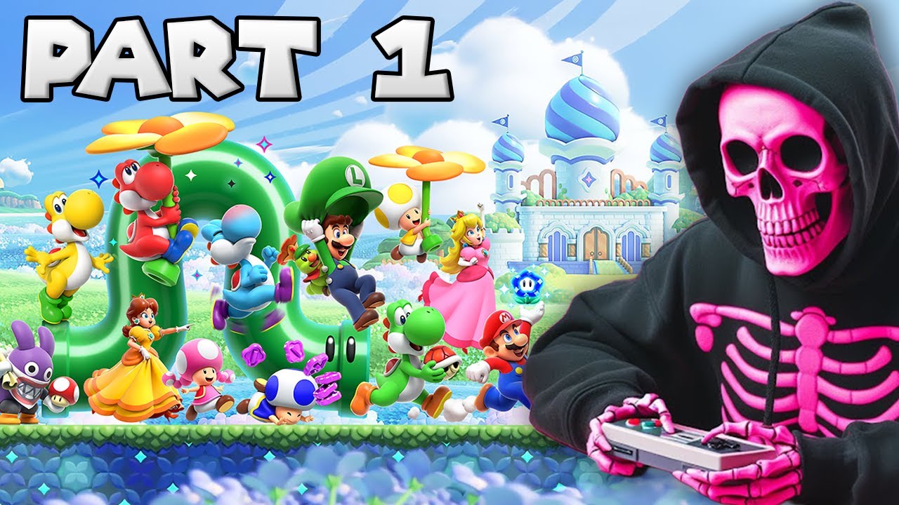 Nintendo Noob Plays Mario | SUPER MARIO WONDER | PART 1