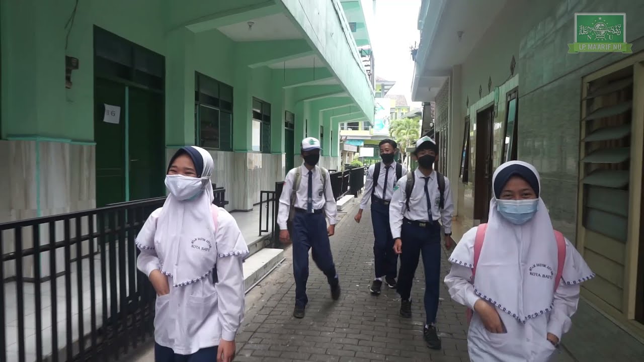 Simulasi Pertemuan Tatap Muka Terbatas MTs Hasyim Asy'ari Kota Batu