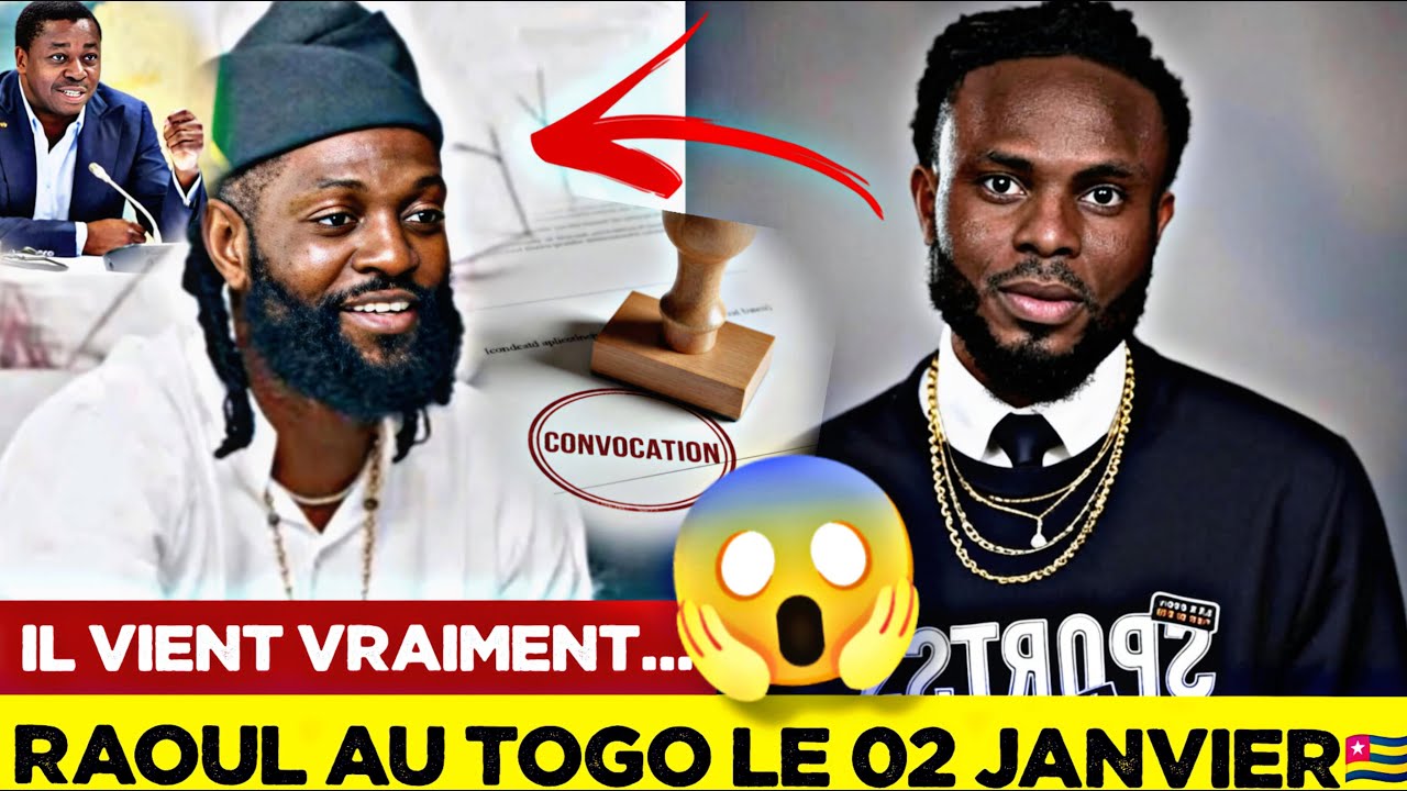 🚨RAOUL LE BLANC CONFIRME SON ARRIVÉE AU TOGO LE 2 JANVIER 2026🇹🇬