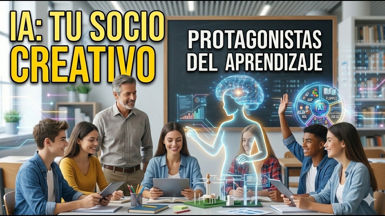 La IA como socio creativo: potencia tus clases sin perder la esencia humana