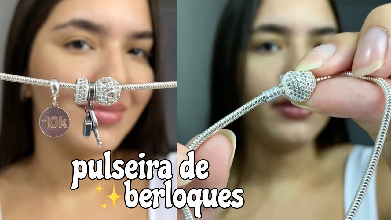 Minha nova PULSEIRA de BERLOQUES✨ | pulseira de prata 925