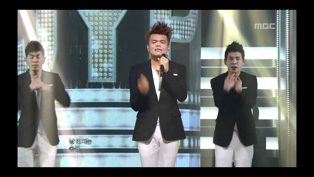 Park Jin-young - You're the one, 박진영 - 너뿐이야, Music Core 20120526
