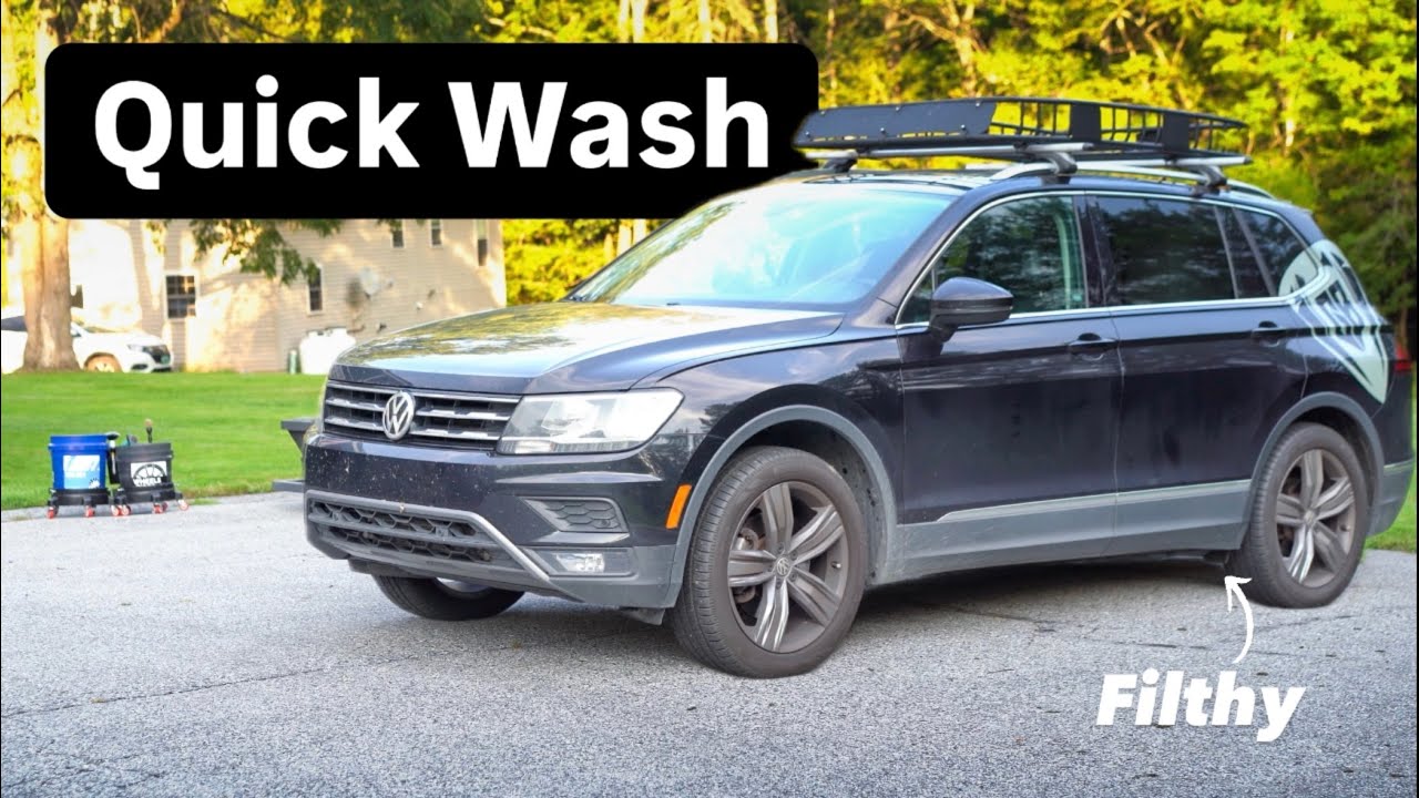 How I Detail My Volkswagen Tiguan |  Exterior Auto Detailing  - Eurobuilt Car Show  | 4k