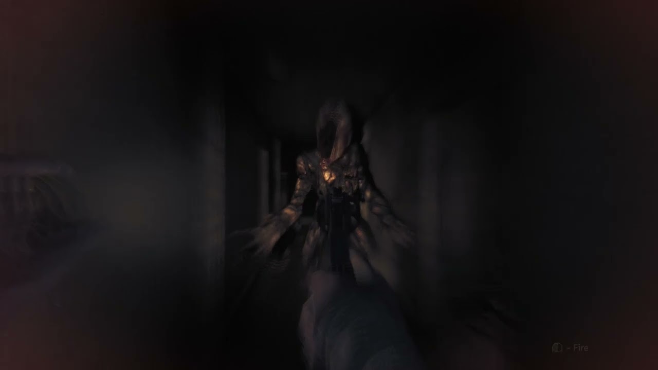 Amnesia the Bunker - Shooting the monster