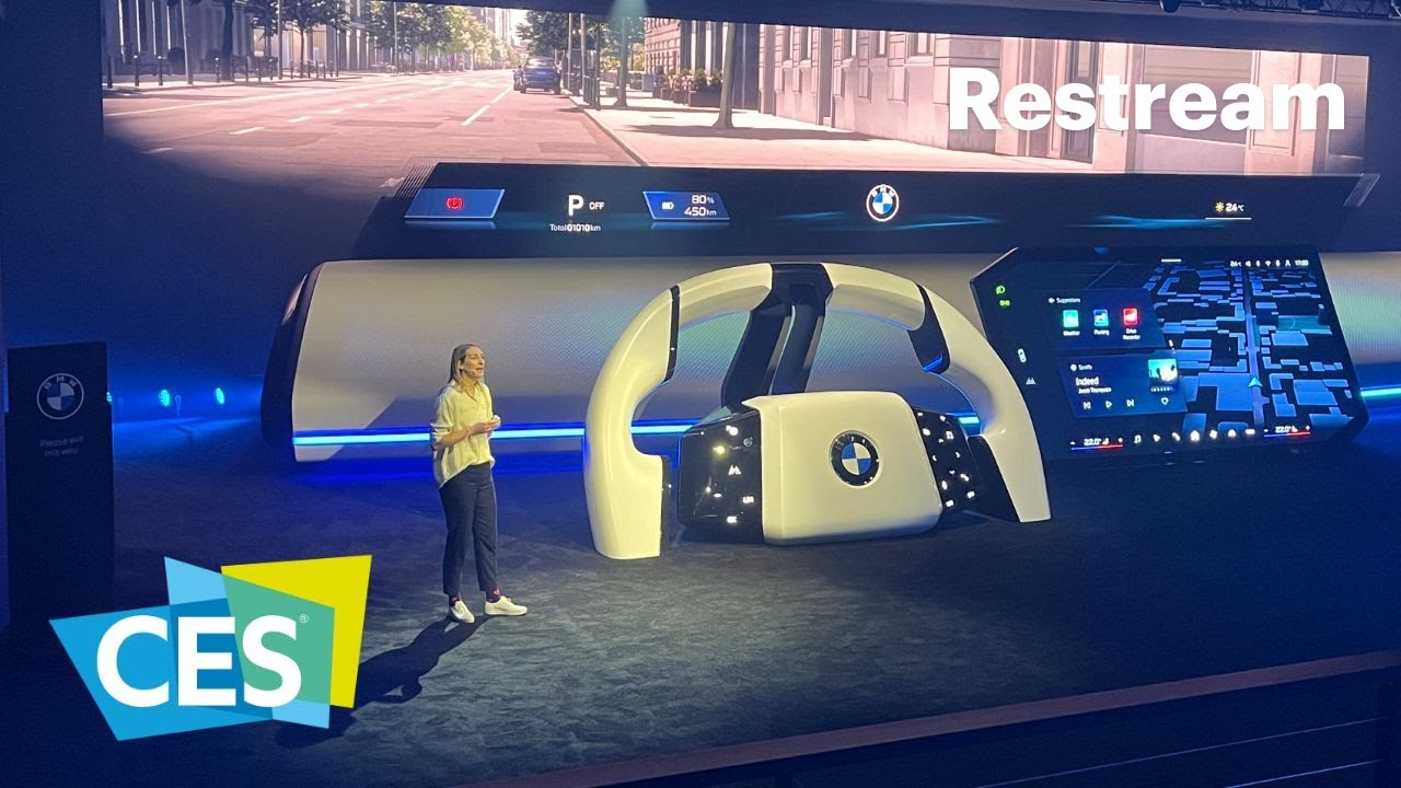 Waymo self-driving taxi, BMW Neueu Klasse, CES 2025 Technology Show
