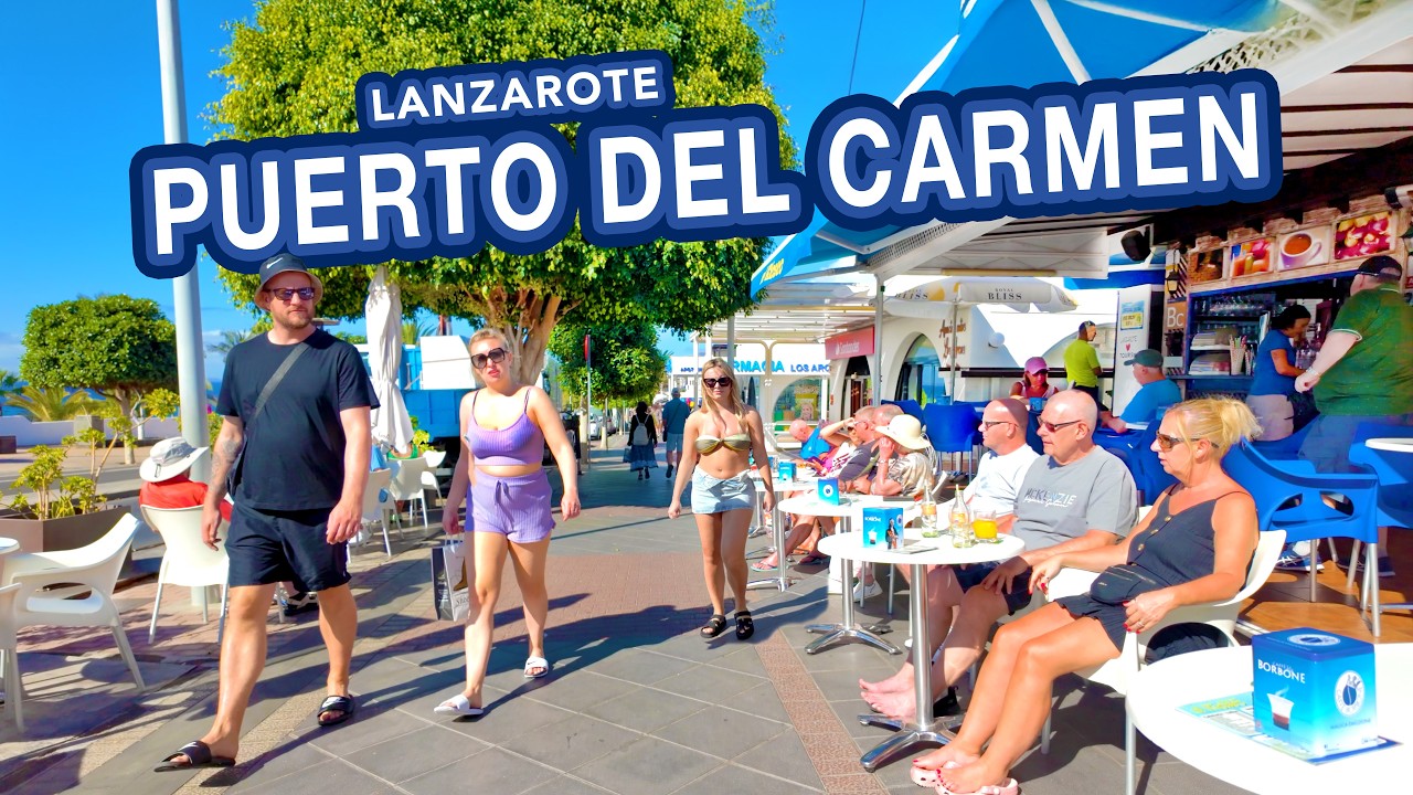 LANZAROTE | Full tour of Puerto Del Carmen Lanzarote