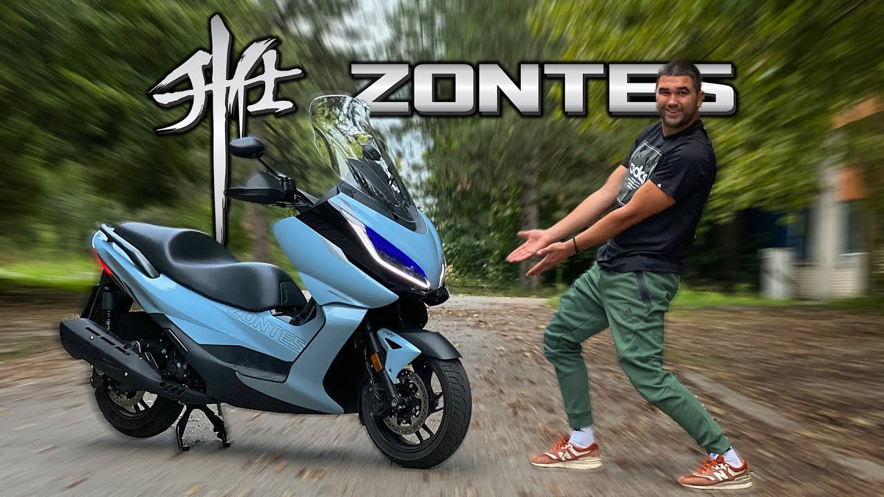 MAXI SKUTER KOJI ME ODUŠEVIO - ZONTES E350 2023