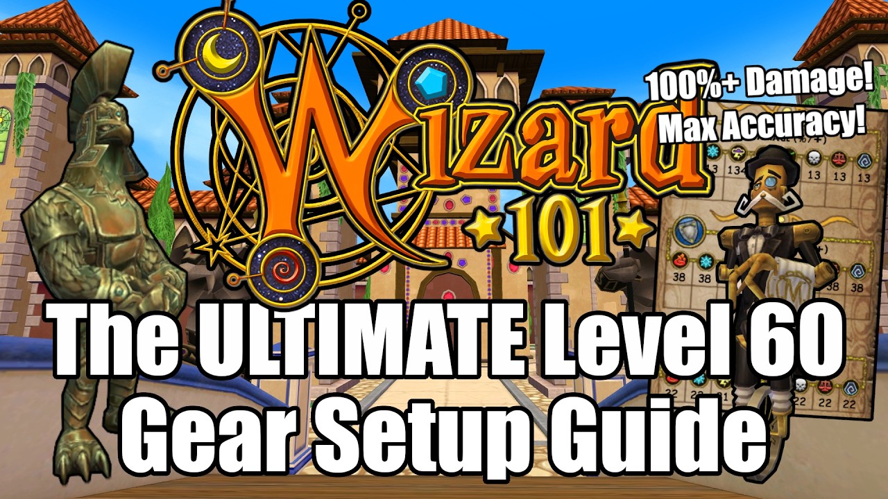 The ULTIMATE Level 60 Gear Setup Guide For EVERY School in Wizard101