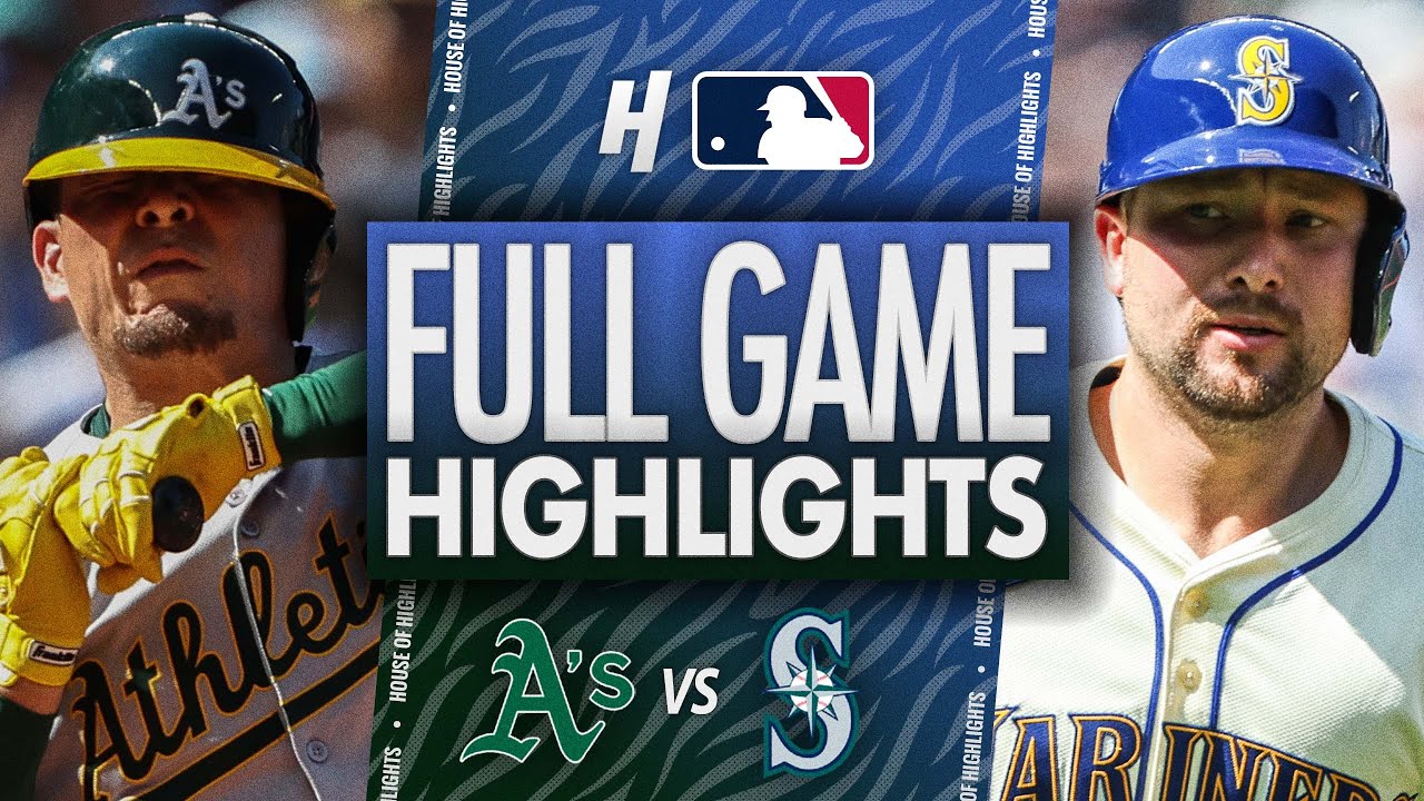 Athletics vs Seattle Mariners - FULL GAME HIGHLIGHTS | August 24, 2025 MLB Season