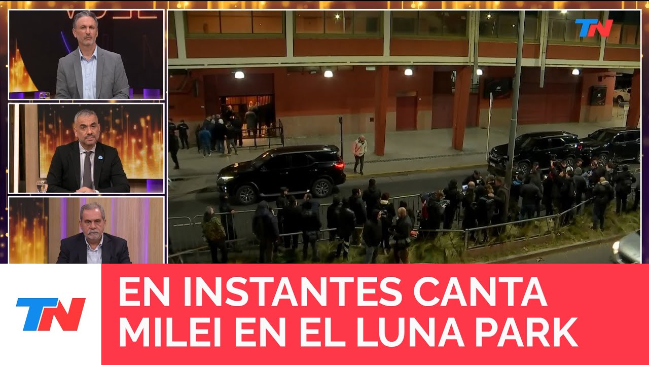El Luna Park espera a Javier Milei