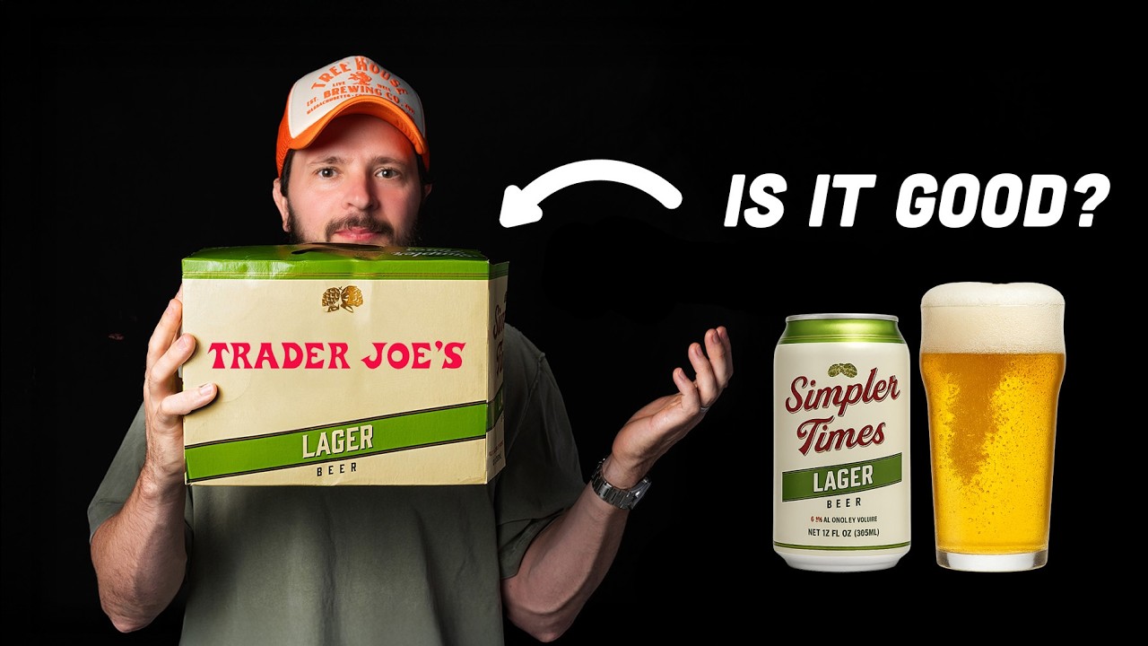 Pro Brewer tries Trader Joe's Simpler times beer!