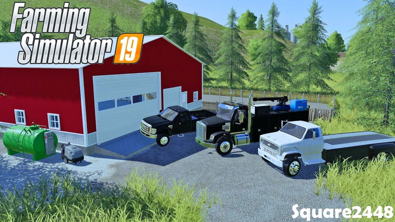 New Series | Building & Moving Into New Repo Shop | Farming Simulator 19