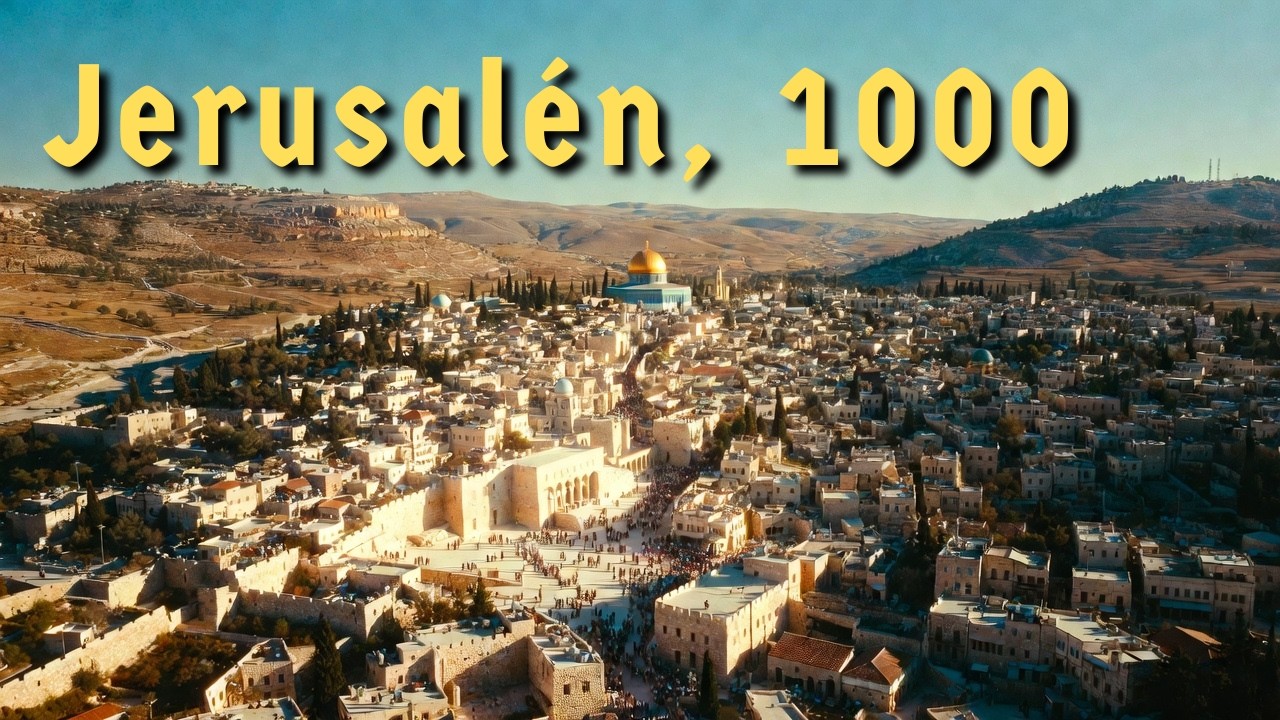 Jerusalén 1000: La Ciudad que Todos Reclaman (Reconstrucción con IA)