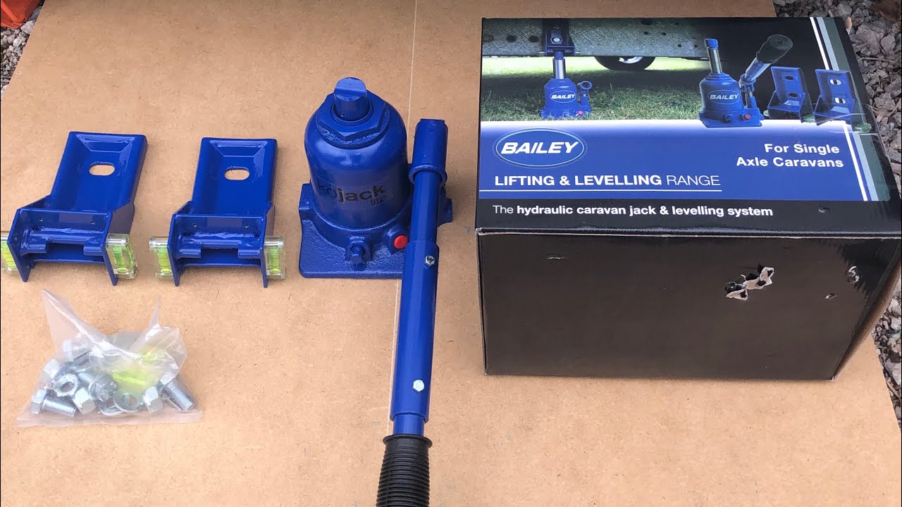 Installing Kojack / Bailey Caravan Jack Lifting & Levelling System