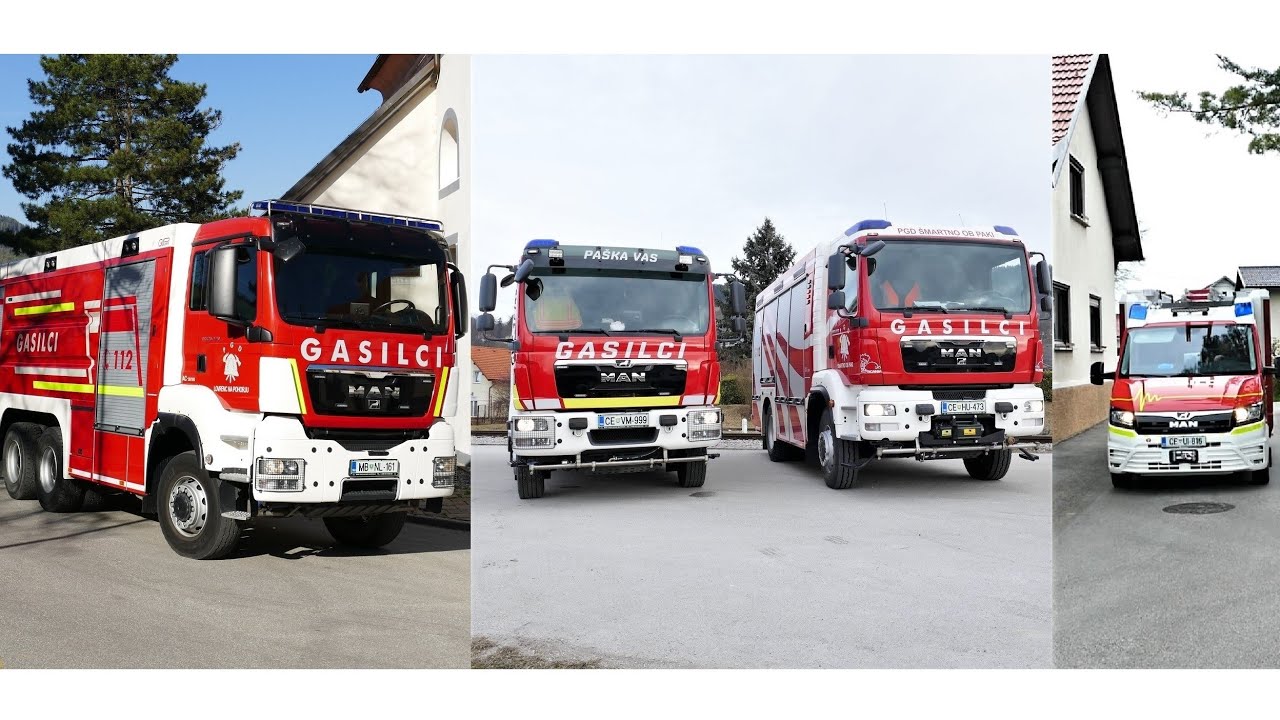 Gasilska vozila MAN