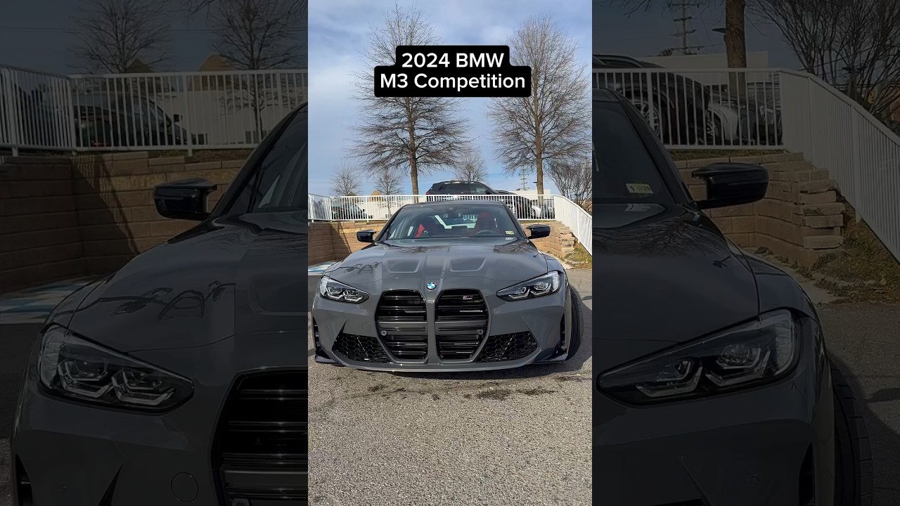 2024 BMW M3 COMPETITION IN DRAVIT GREY #bmw #shorts