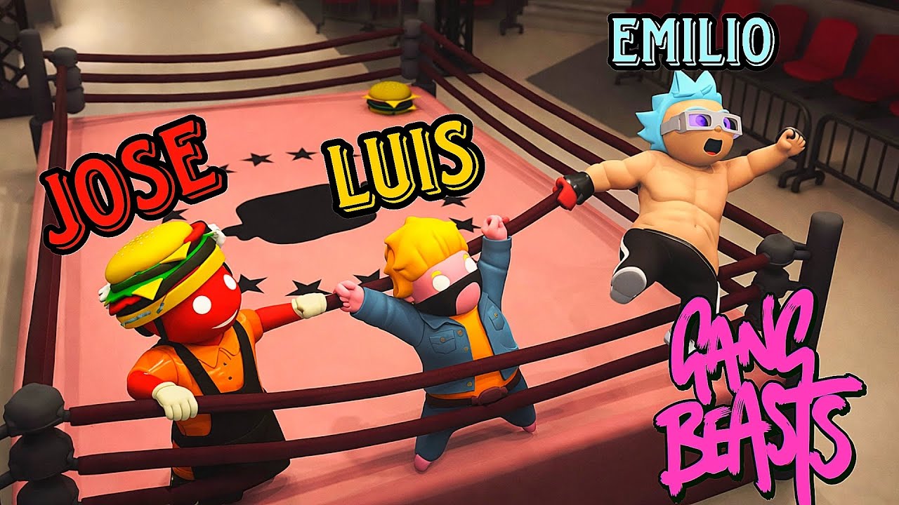 APRENDIENDO EL LANZAMIENTO SUPERMAN!! | GANG BEAST | FT Canutos 