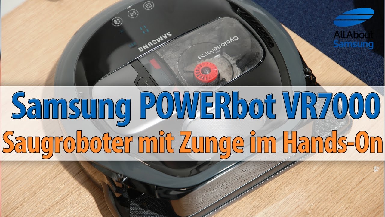 Samsung POWERbot VR7000 - Saugroboter mit Zunge