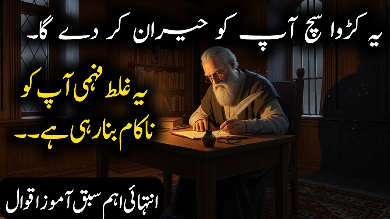 Dil Ko Chhoo Lene Wale Urdu Quotes | Zindagi Badal Dene Wale Aqwal | Heart Touching Urdu Quotes 