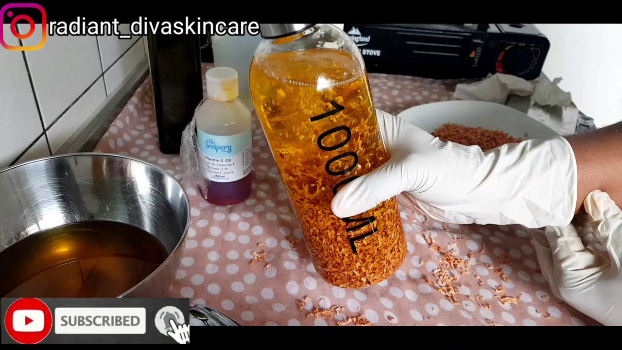 How To Make Infusion Oil For Skin | Diy Carrot Infused Oil