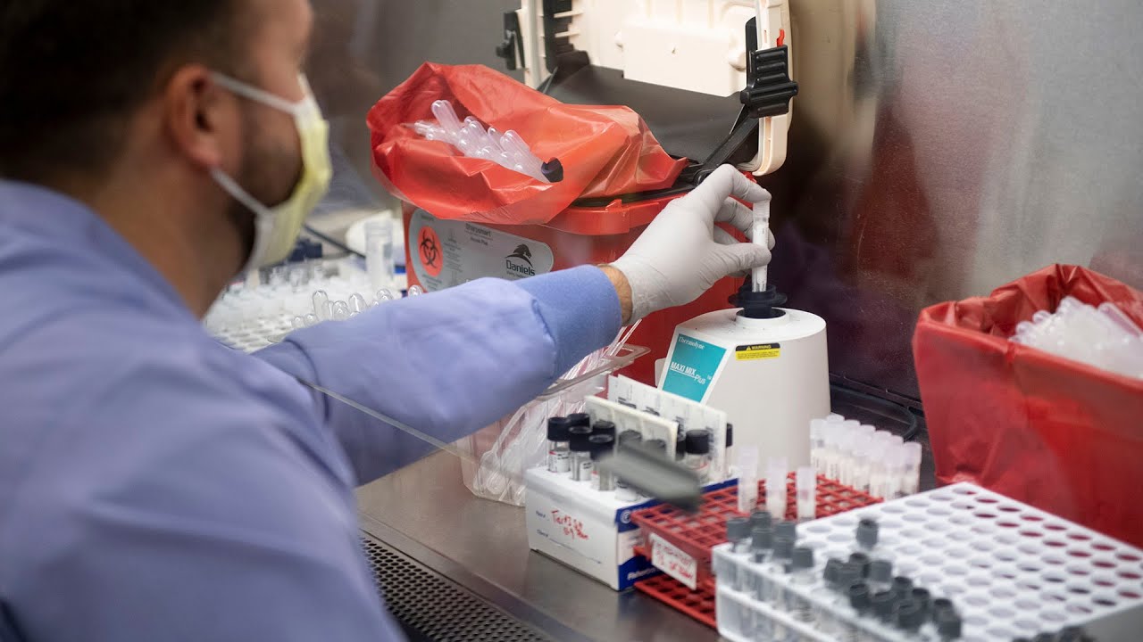 COVID-19 lab testing is 