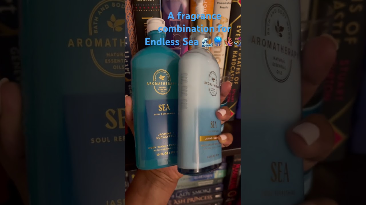 Fragrance layering Bath and Body Works Endless Sea #sashaul #bathandbodyworks #perfume