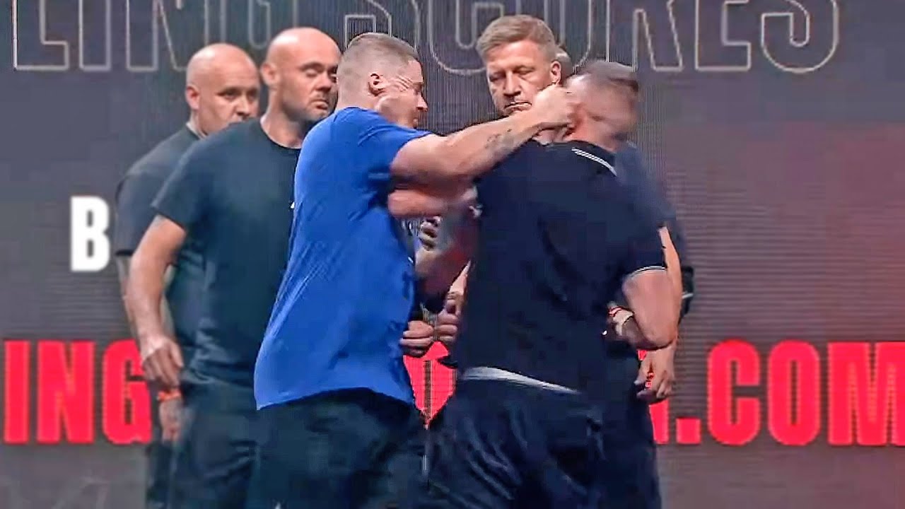 PUNCHES THROWN! Chef Dave vs Aaron Hunt • FULL WEIGH IN & FACE OFF • KingPyn TikTok Boxing