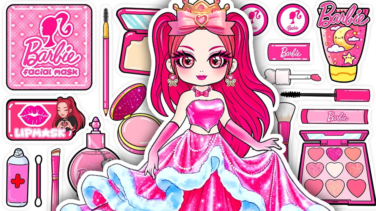 🌸Paper DIY🌸KPOP DEMON HUNTERS Mira Makeup And Dress Fashion For Birthday