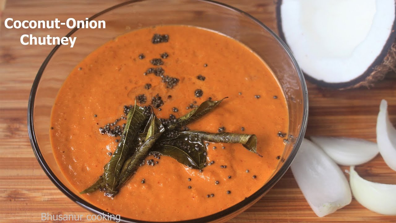 Onion Coconut Chutney Recipe for Dosa Idli Uttappam |5 Minutes Red Chutney Recipe |Breakfast chutney