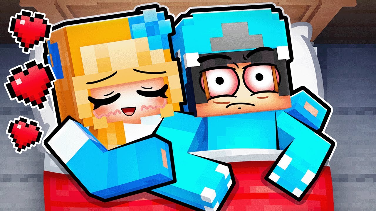 Omz and Crystal CAN'T SLEEP in Minecraft!