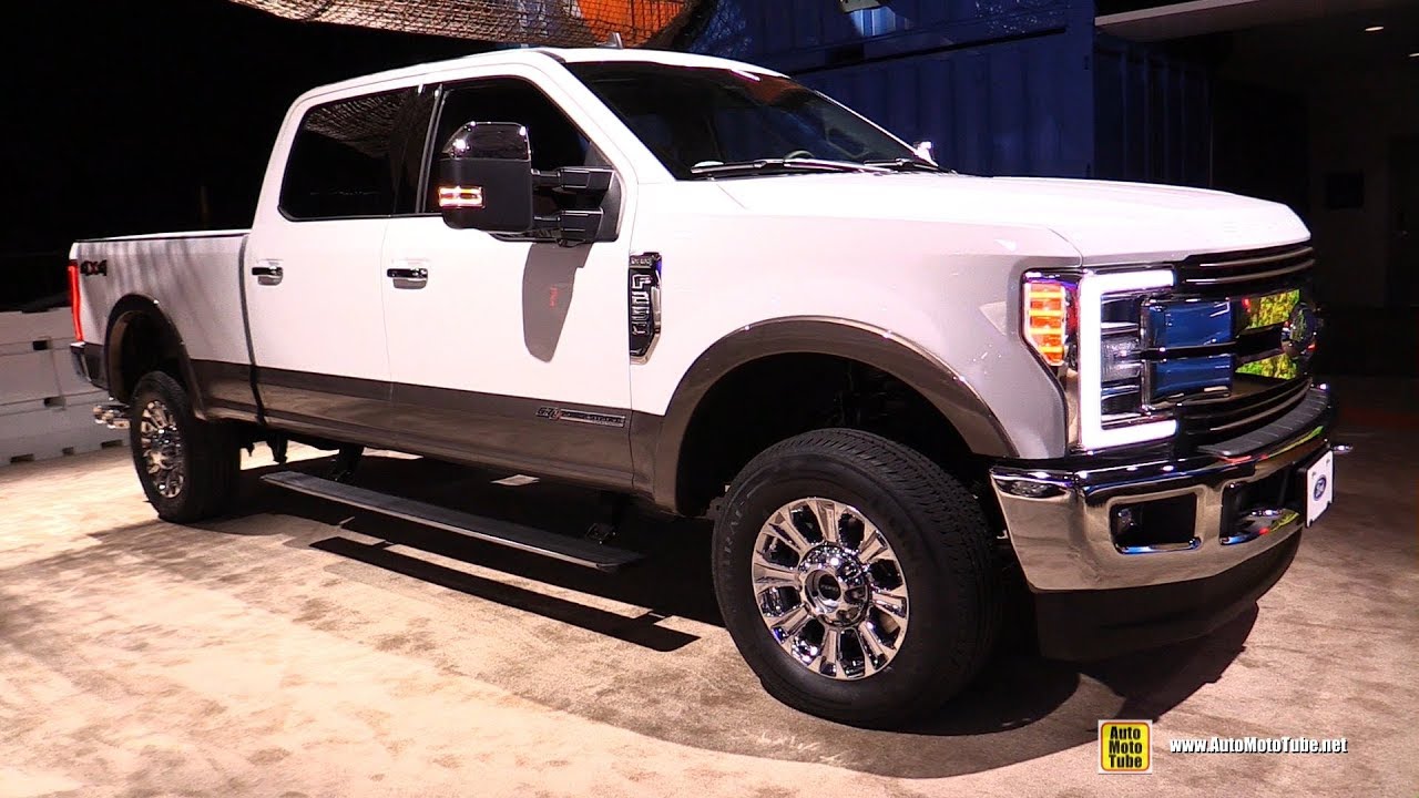 2019 Ford F250 King Ranch - Exterior and Interior Walkaround - Detroit Auto Show 2019