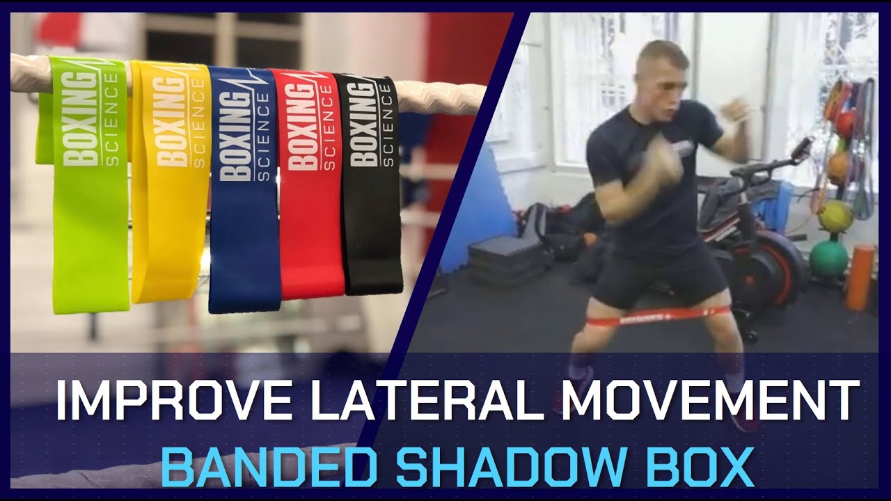 Improve LATERAL Movement for BOXING with SHADOW Boxing with Mini-Bands