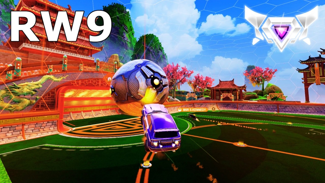 RW9 Has GENIUS MECHANICS in Ranked SSL 2v2! 🚀🔥