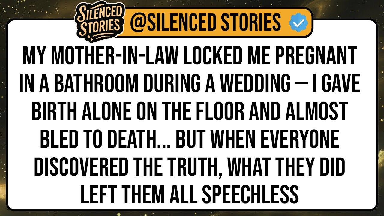 My Mother-In-Law Locked Me Pregnant In A Bathroom During A Wedding — I Gave Birth Alone On The ...