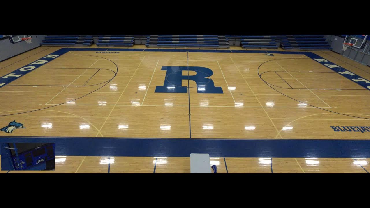 Wrestling Blue & White