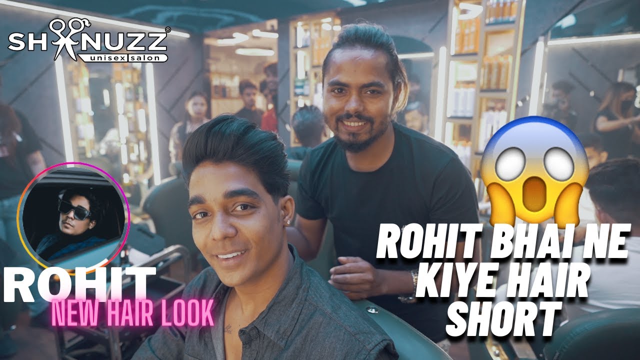 Rohit Bhai Ne Kiye Hair Short | Shanuzz Salon