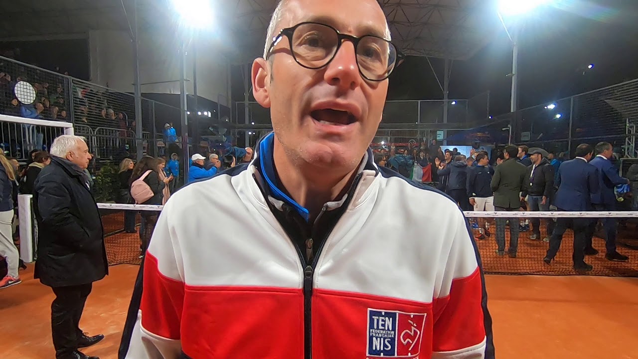Alexis Salles, interview &agrave; chaud apr&egrave;s la d&eacute;faite face aux italiens