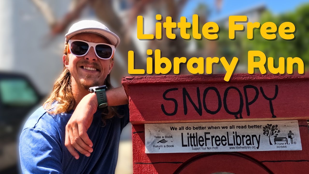 I Dropped Off a Book at 22 Little Free Libraries While Running 19 Miles