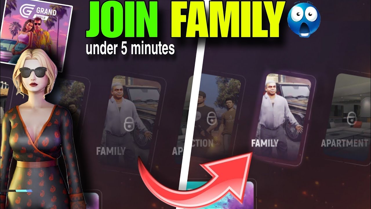 How to join family in grand Mobile RP Life simulator|| join family under 5 minutes|| SS