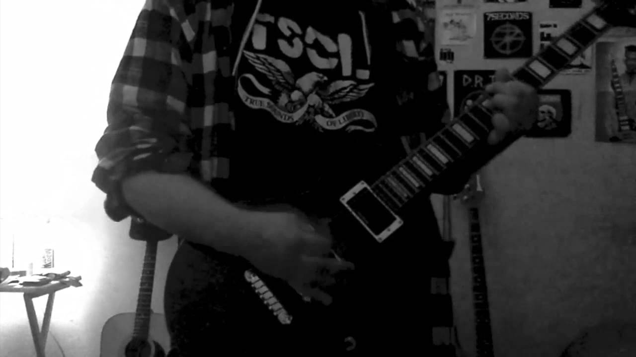 T.S.O.L. - Abolish Government (guitar cover)