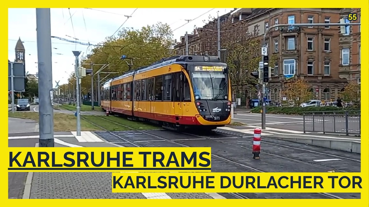 Straßenbahn Karlsruhe in Durlacher Tor