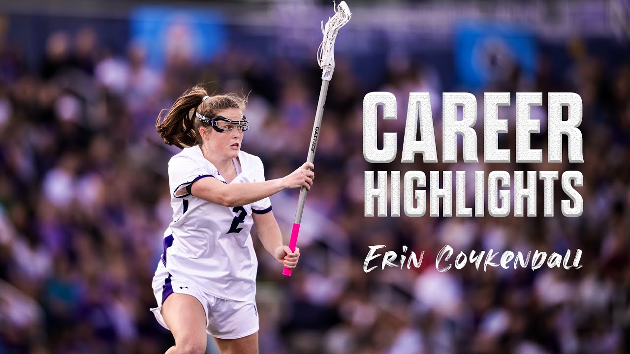 Erin Coykendall Ultimate Career Highlights | Northwestern Lacrosse